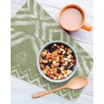 thumbnail image 3 of Sage Green Geometric Kitchen Dish Towels for Drying Dishes Set of 3, Watercolor Tie-dye Tribal Painting Art Waffle Weave Microfiber Hand Tea Bathroom Towels Quick Dry & Absorbent Towel 12x12, 3 of 7