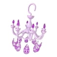 thumbnail image 1 of Lipstore Hanging Drying Rack 360 degree Rotatable Windproof for Lingerie Scarf Baby Clothes Purple, 1 of 8