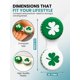 thumbnail image 5 of Estuche para lentes de contacto SPORTS WORLD VISION Seasonal Fun Irish, 5 of 7