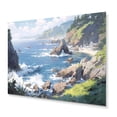 thumbnail image 2 of Designart "Escaping to the Ocean II" Coastal Metal Wall Decor, 2 of 5