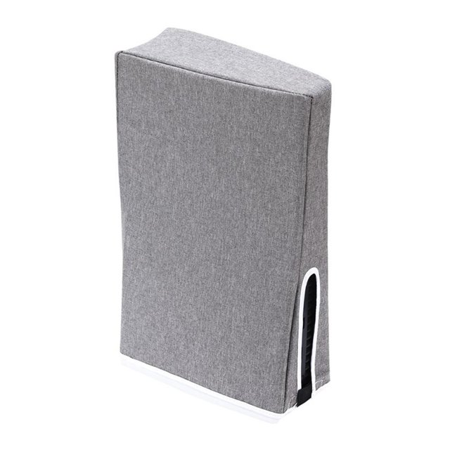 Funda a prueba de polvo para funda protectora de consola PS5 Ant Cloth (vertical) gris