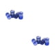 thumbnail image 1 of Riwesomey 4 piezas de tapas de válvula de neumático de coche, piezas de reparación de cubierta de aire de rueda de bandera colorida para Azul 2piezas, 1 of 6