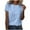 Blue, variant on Tops for Women Trendy Vintage Striped T Shirt Women Short Sleeve Crewneck Tunic Graphic Tee Shirts Casual Oversized Trendy Shirts