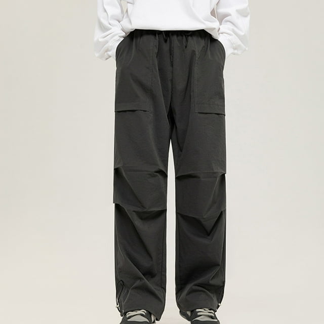 Amzcrzy Cargo Pantalon pour Hommes Pantalon Droit à Jambe Grand Rétractable Cargo Parachutiste Pantalon de Sport Décontracté Pantalon de Survêtement pour Hommes Pantalon pour Hommes Pantalon de Survêtement pour Hommes Pantalon de Survêtement Homme Pantalon Cargo pour Hommes