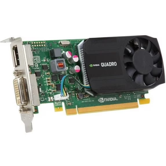 Restored NVIDIA Quadro K620 2GB Low Profile graphics card - DVI and DisplayPort (Refurbished)