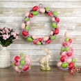 thumbnail image 2 of Northlight 3-Piece Speckled Easter Egg Tree, Ball and Wreath Set, 2 of 9