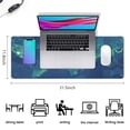 thumbnail image 5 of Elevate Your Game with XL World Map Mouse Pad: Waterproof, Anti-Slip Base, Stitched Edges - Perfect for Gaming & Office (Black, 31.5x11.8), 5 of 7