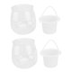 thumbnail image 5 of WRITWAA 2Ud Maceta Transparente Para Suculentas Y Material Resistente Para, 5 of 8