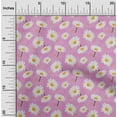 thumbnail image 2 of oneOone Silk Tabby Light Pink Fabric Floral Quilting Supplies Print Sewing Fabric By The Yard 42 Inch Wide, 2 of 4