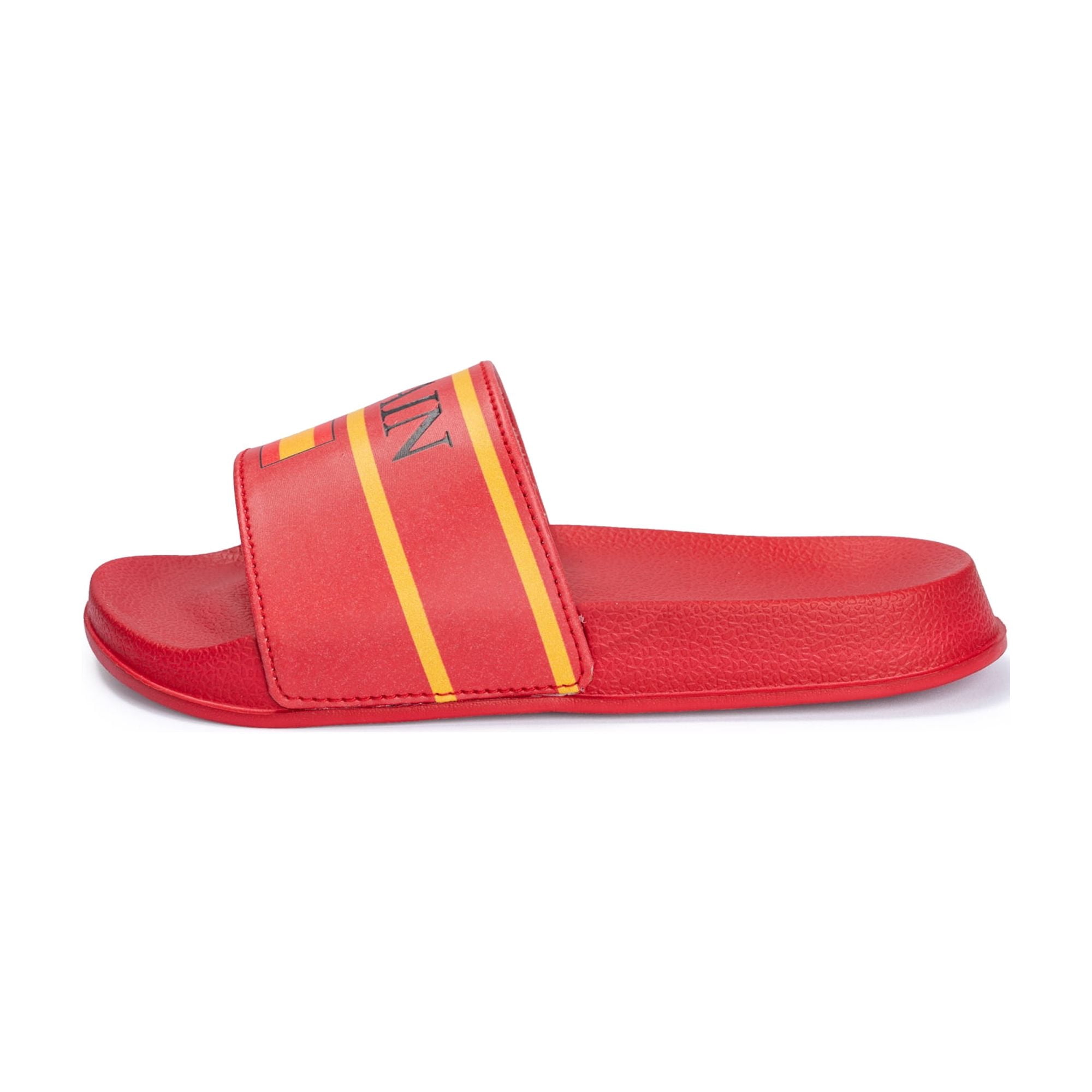 Kids Soccer Fan Slide Sandals – USA, Mexico, Argentina, Brazil, & Spain