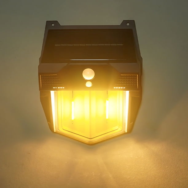Lámpara de filamento de tungsteno solar impermeable para jardín, luz de pared, para patio, balcón