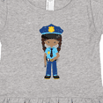 thumbnail image 4 of Inktastic African American Girl, Police Girl, Police Uniform Girls Toddler Dress, 4 of 5