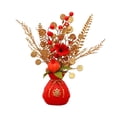 thumbnail image 1 of Cesta Adorno Decoración Arreglos florales Caída Florero de resina Flor en artificial para el hogar Hotel Jardín Granja Fiesta , 17cmx28cm Baoblaze Cesta China, 1 of 8