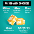 thumbnail image 5 of Force Factor Superior Sea Moss Gut Health + Skin Support with Irish Sea Moss, Probiotics, Biotin, Black Seed & Burdock Root, S’mores, 60 Soft Chews, 5 of 12