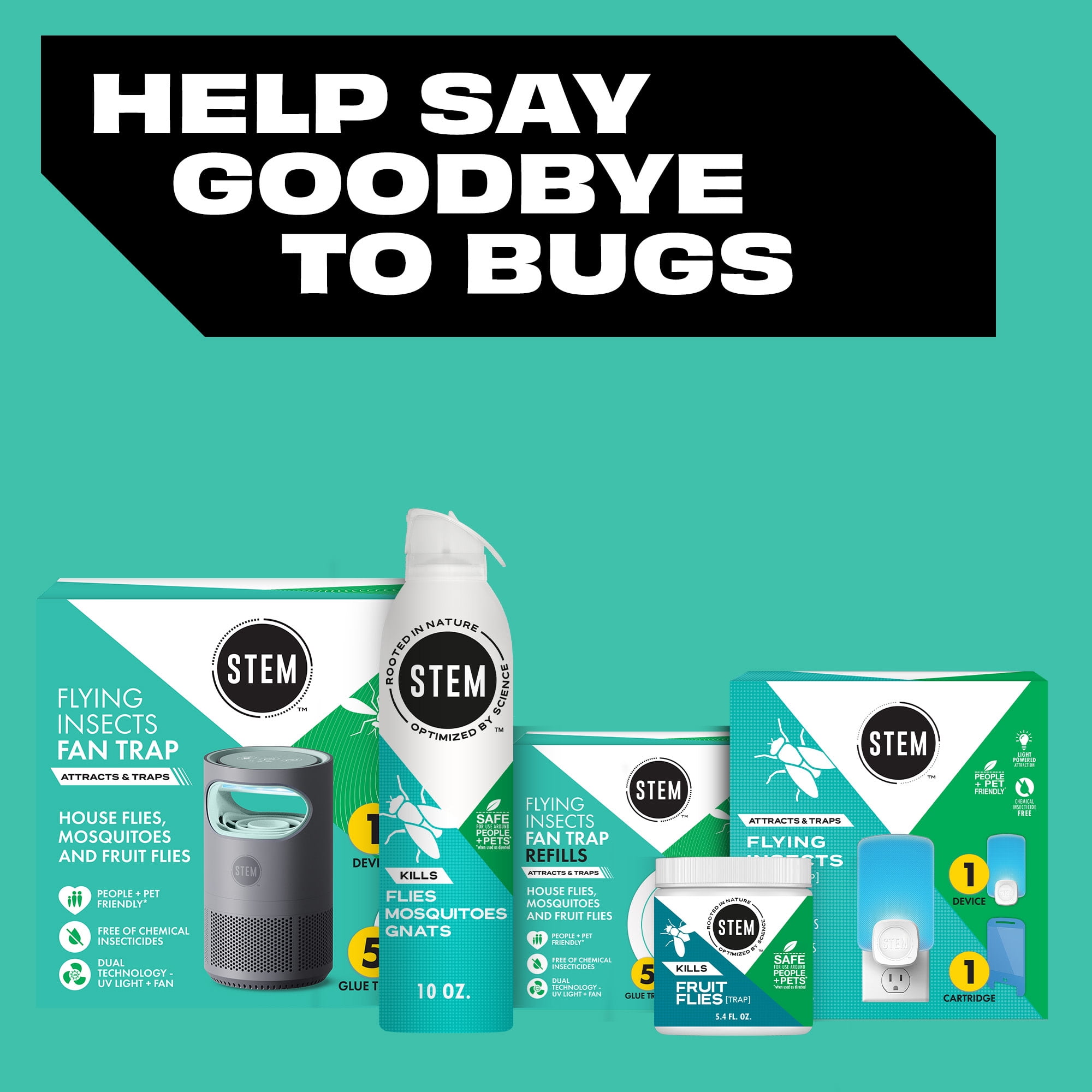 STEM Kills Indoor Fruit Flies Trap, 5.4 fl oz