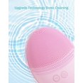 thumbnail image 2 of Cepillo limpiador facial EZBASICS, impermeable, sónico y vibratorio, 2 of 6