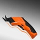 thumbnail image 4 of Tijeras eléctricas para tela, máquina de corte multifuncional, cortadora rápida de tela, juego naranja (caja de plástico), 4 of 8