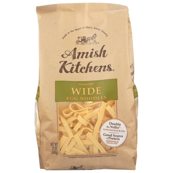 Amish Kitchens Wide Egg Noodles, 12 oz. Bag