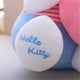 thumbnail image 4 of Set de regalo para bebé, muñeca de peluche, 30 cm, gato rosa fresa para niña, 4 of 5