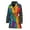 714, variant on Rainbow Lgbt Plaid Pattern Women Bathrobe One Size Univeral Fits, Lgbt Lgbtq+ Pride Month Gifts Fashion Lightweight Plush Fleece Long Robe For Women