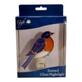 Gift Essentials Bluebird Night Light Stained Glass Nightlight