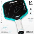 thumbnail image 2 of Franklin Sports C45 Hayden Patriquin Pickleball Paddle - 14mm - Laguna, 2 of 8