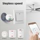thumbnail image 3 of 2X Tuya Smart WiFi Fan Módulo de Interruptor de Ventilador de Techo Controlador de Interruptor de Voz de Reinicio de Modo Dual para Home, 3 of 4