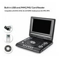 thumbnail image 4 of New Automotive Multimedia System 7.8 Inch Screen Player Portable High Definition Vcd Mp3 Dvd Usb With TV/FM/USB ,Easy to Install, 4 of 8