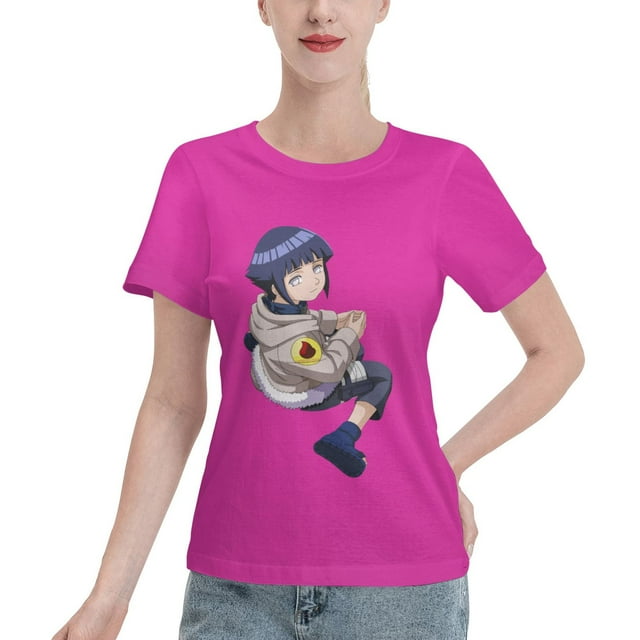 Women's Basic Short Sleeve T-Shirt Naruto Hinata