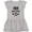 AC-Heather Grey, variant on Inktastic Ohio Awesome Since 1803 Girls Toddler Dress
