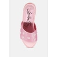 thumbnail image 4 of Meta charts Diamante  Rhinestone Flatform Sandals, 4 of 10