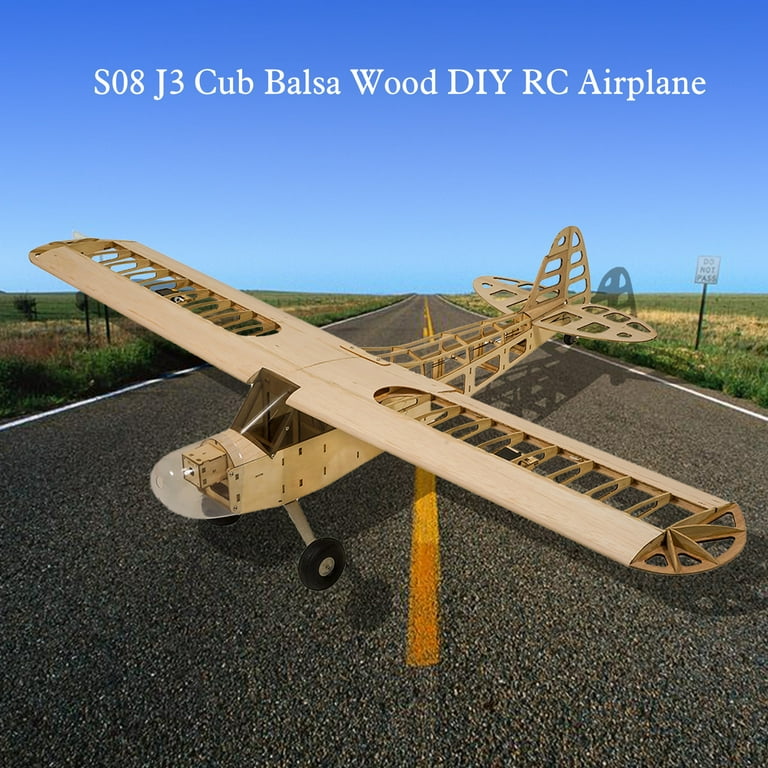 Laser cutting and engraving of model airplanes made of balsa wood