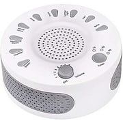 KINOEE White Noise Machine, a Portable Sleep Physiotherapy Machine, with 3 Timing Functions and 9 Natural Sound Options, Which Can Eliminate Sleep Disorders for Men, Women and Children