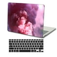 thumbnail image 3 of KSK KAISHEK Protective Case Hard Cover Compatible with MacBook Air 13.6" m2( Touch ID, 2022.0) + Black Keyboard Cover Model A2681 m2, Type C Red series 0706, 3 of 5