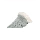 thumbnail image 5 of INSPIRE CHIC Guantes sin dedos de punto elástico con agujero para el pulgar en encaje para mujer, gris claro - Talla única, 5 of 7