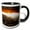 Black/White, variant on 3drose, Usa, Canyonlands Np, Mesa Arch at Sunrise, 11oz Mug