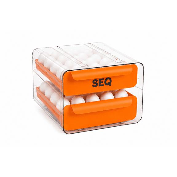 SEQ simple.easy.quick Orange Egg Holder