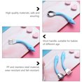 thumbnail image 3 of MOVTOTOP 1 Set 2pcs Baby Tableware Stainless Steel Spoon Fork Set Toddler Tableware, 3 of 6