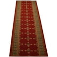 thumbnail image 3 of Custom Size Runner Rug Skid Resistant Backing Pick Your Own Size Rug Runner Red Southwestern Kilim Design Cut to Size Roll Runner Rug By Feet Customize in USA Facility, 3 of 8