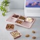 thumbnail image 1 of Versatile 6 Slot Snack And Fruit Serving Tray Practical Multi Compartment Fruit And Snack Organizer Keep Your Table Tidy With And Easy To Clean Plastic Tray, 1 of 6