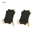 thumbnail image 2 of Mini Chalkboard,10Pcs Mini Chalkboards Blackboards Message Board Craft for Bar Weddings Party Decoration, 2 of 8