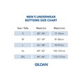 thumbnail image 2 of Gildan Adult Men's Boxer Briefs With Covered Waistband, 5-Pack, Sizes S-2XL, 6" Inseam, 2 of 4