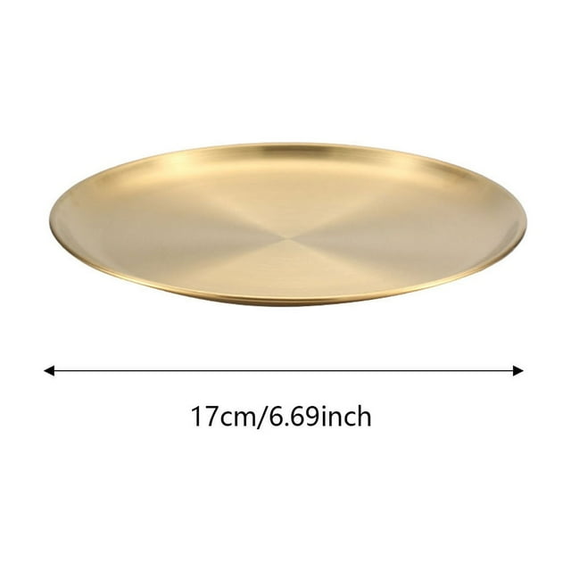 Plateau de Four en Acier Inoxydable pour Cuisson et Rôtissage, Ustensile de Cuisine Durable avec Plateau de Service Moderne pour BBQ, Steak et Pique-Niques