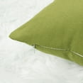 thumbnail image 7 of Unique Bargains 2-Pack Canvas Decorative Throw Pillow Cover 18" x 18" Green, 7 of 7