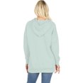 thumbnail image 4 of Womens Basic Oversized Hooded Pullover Sweatershirt Sweater, 4 of 4