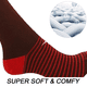 thumbnail image 3 of Calcetines novedosos para mujer: calcetines navideños hasta la rodilla: calcetines divertidos para las fiestas, 3 of 5