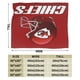thumbnail image 2 of Manta de microfibra ultra suave de los Kansas City Chiefs, manta de microfibra de lujo para todas las estaciones, manta cálida para ropa de cama, sofá y viajes, 2 of 5