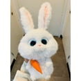 thumbnail image 3 of 30Cm White Rabbit Snowball Plush Toy Kawaii Rabbit Plush Carrot Movable Ear Cartoon Doll Children's Toy Gift Birthday Present, 3 of 5