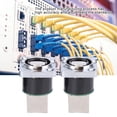 thumbnail image 1 of Conector de Ángulo Recto, Conector de Ángulo Recto Rj45, Aislante Impermable 2 piezas de panel plano TV Montaje de cable de Monta de cable para placas de pared, 1 of 7