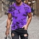 thumbnail image 4 of Camisetas de Manga Corta para Hombre Imprimir Deportes Camiseta de Cuello Redondo de Manga Corta, Blusa de Poliéster de Algodón Casual, 4 of 5